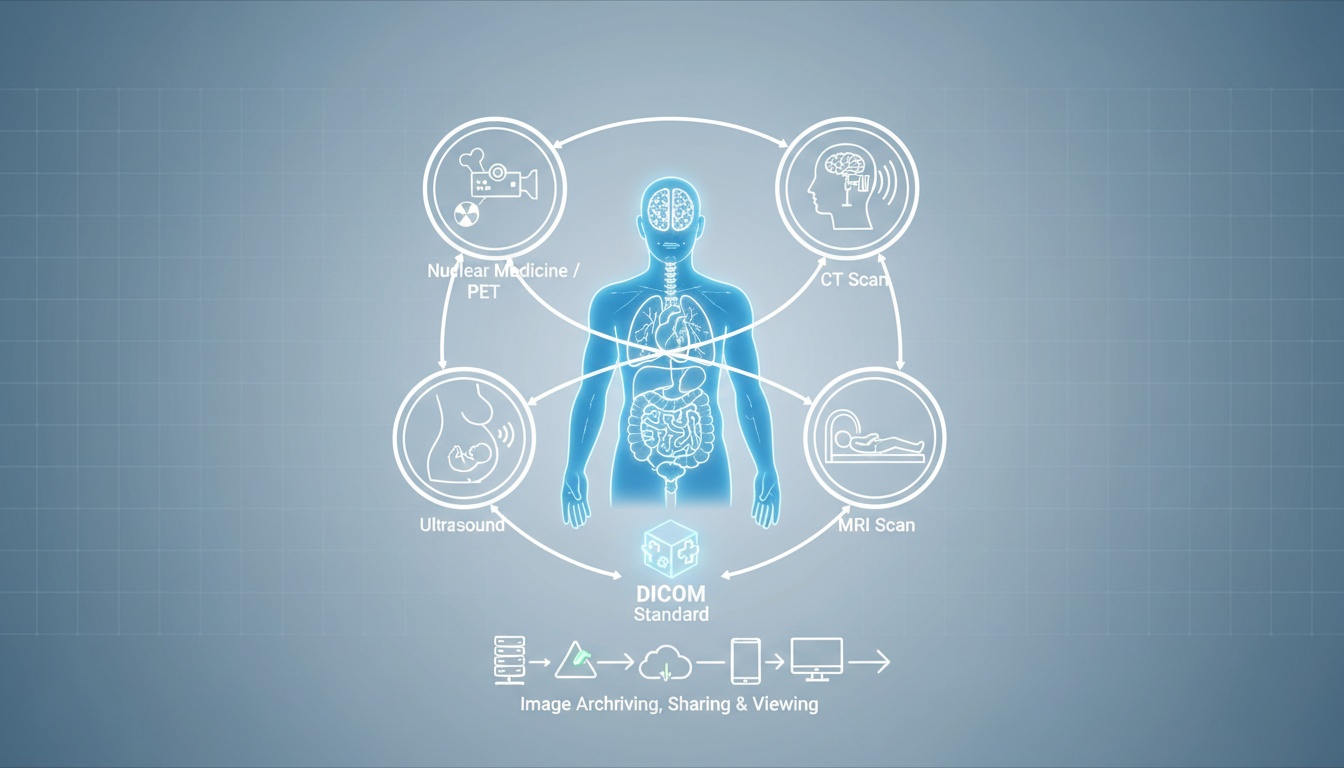 Medical Imaging Types and Modalities Created by PostDICOM